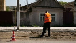 Пешеходную дорожку отремонтировали в селе Красногвардейского округа