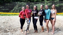 Волейболистки-любительницы из Ставрополя заняли весь пьедестал почёта открытого турнира