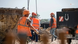 В Красногвардейском округе завершают строительство медучреждений по нацпроекту