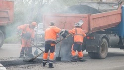 Около 12 км дорог отремонтировали в Красногвардейском округе 